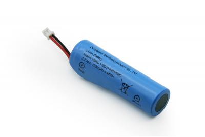 1200mAh 3.7V 18650高低溫度控制鋰電池