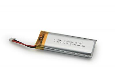 102462 1700mAh 3.7V聚合物鋰電池